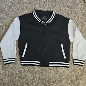 NWT Redfox Premium Collection Womens 3x Full-Zip Black/White Lightweight Jacket